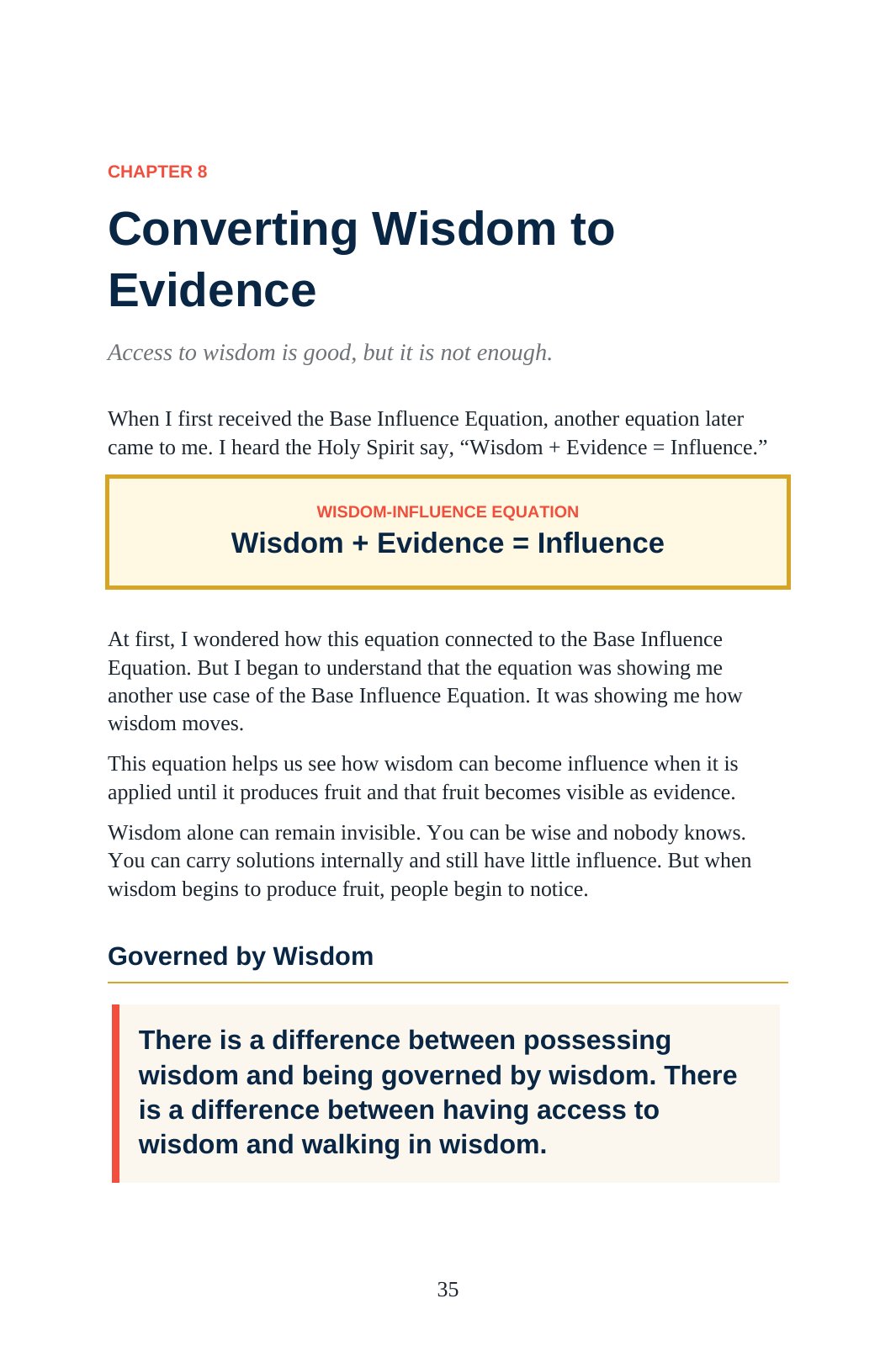 The Influence Playbook, page 35