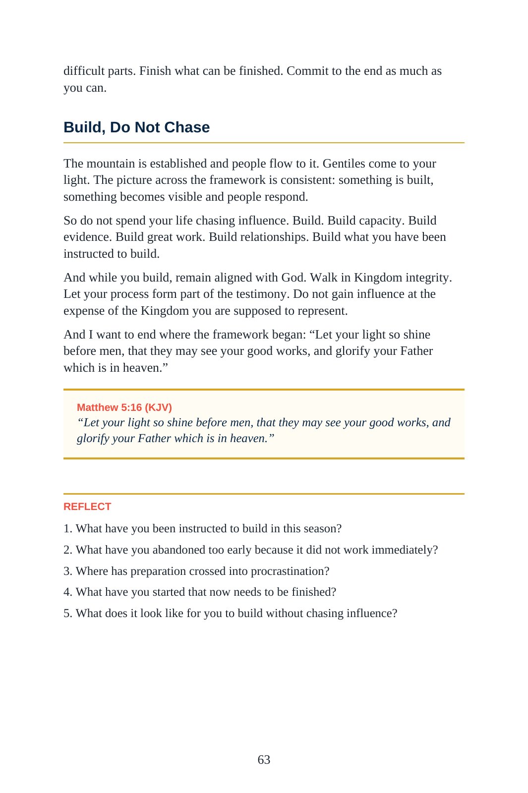 The Influence Playbook, page 63
