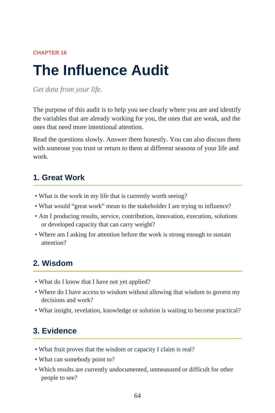 The Influence Playbook, page 64
