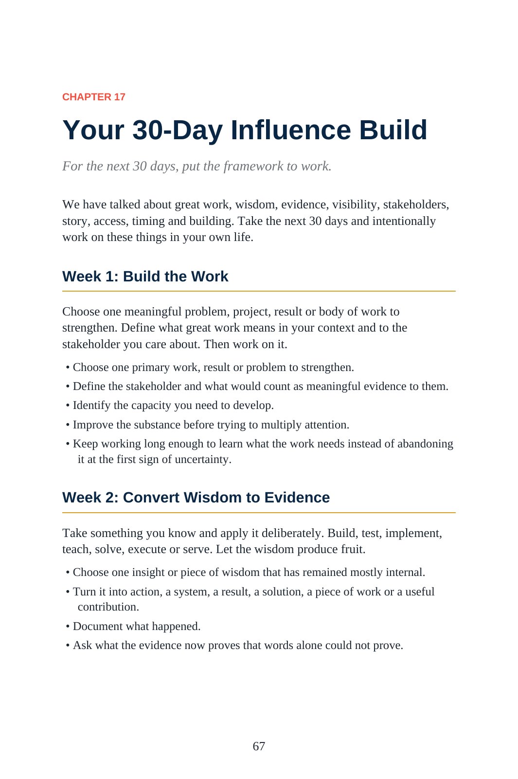 The Influence Playbook, page 67